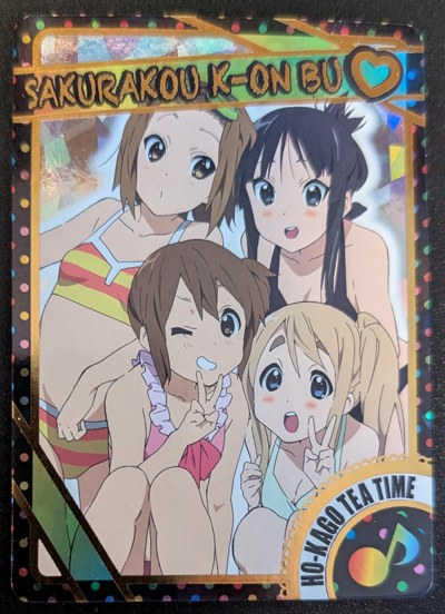 K-On! Arcade Precious Memories card PR-05 (Promo)